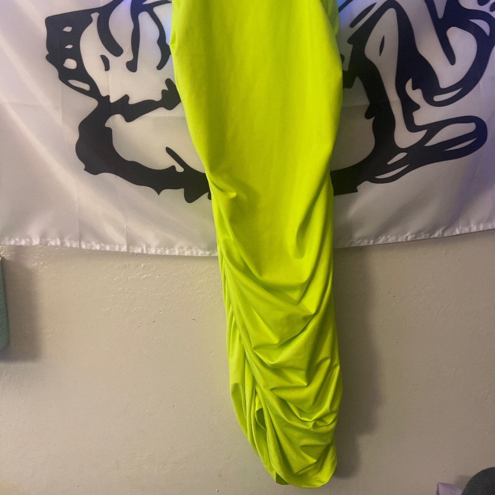 neon dress
